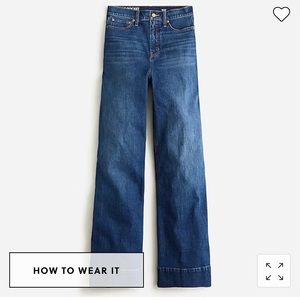 J. Crew Denim trouser in Wesly wash, 30